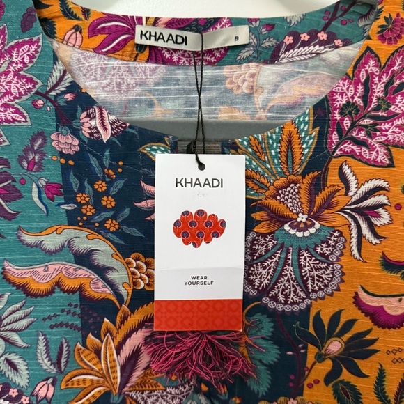 Khaadi Multicolor Print Cotton Kurta - Picture 5 of 14